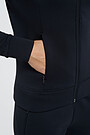 Fleece zip-through jacket 4 | BLACK | Audimas
