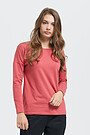 Cotton long sleeve tee 1 | RED/PINK | Audimas