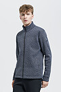 Warm fleece zip-through jacket 1 | BLUE | Audimas