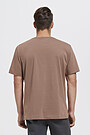 Cotton tee 2 | BROWN/BORDEAUX | Audimas