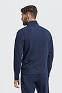 Cotton terry zip-through jacket 2 | BLUE | Audimas
