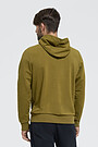 Cotton terry hoodie 2 | GREEN/ KHAKI / LIME GREEN | Audimas