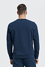 Stretch cotton sweatshirt 2 | BLUE | Audimas