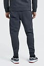 Brushed cotton slim fit sweatpants 2 | GREY/MELANGE | Audimas