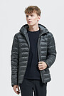 Lightweight puffer down jacket 1 | GREY/MELANGE | Audimas