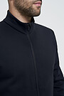 Fleece zip-through jacket 3 | BLACK | Audimas