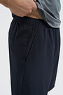 Long stretch woven shorts 3 | BLACK | Audimas