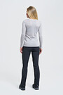 Fine merino wool long sleeve top 5 | GREY/MELANGE | Audimas