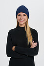 Knitted merino wool cap 2 | BLUE | Audimas