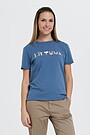 Cotton tee SURINK LIETUVĄ 1 | BLUE | Audimas