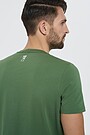 Cotton tee SURINK LIETUVĄ 4 | LIETUVA/ L BR GREEN | Audimas