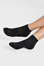 Short cotton fiber socks 3 | BLACK | Audimas