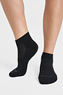 Short cotton fiber socks 1 | BLACK | Audimas
