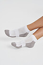 Short cotton fiber socks 3 | WHITE | Audimas