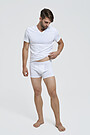 Organic cotton boxer 4 | WHITE | Audimas