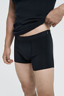 Organic cotton boxer 3 | BLACK | Audimas