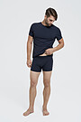 Organic cotton boxer 4 | DARK NAVY | Audimas