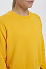 Stretch crop sweatshirt 3 | YELLOW/ORANGE | Audimas