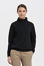 Merino wool mix jumper 1 | BLACK | Audimas