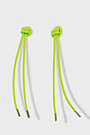 Elastic shoelaces LAST KNOT 100 cm 1 | YELLOW/ORANGE | Audimas