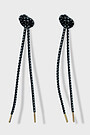 Elastic shoelaces LAST KNOT 100 cm 1 | BLACK | Audimas