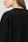 Short sleeve sweatshirt 3 | BLACK | Audimas