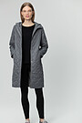 long jacket with THERMORE thermal insulation 4 | GREY/MELANGE | Audimas