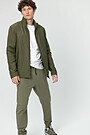 Short jacket with Thermore thermal insulation 4 | GREEN/ KHAKI / LIME GREEN | Audimas