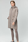 Long jacket with Thermore thermal insulation 4 | GREY/MELANGE | Audimas