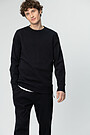 Cotton sweatshirt 1 | BLACK | Audimas