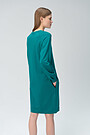 Soft surface modal long sleeve dress 2 | GREEN/ KHAKI / LIME GREEN | Audimas