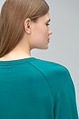 Soft surface modal long sleeve dress 3 | GREEN/ KHAKI / LIME GREEN | Audimas