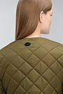 Long jacket with Thinsulate thermal insulation 3 | GREEN/ KHAKI / LIME GREEN | Audimas