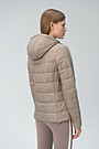 Fitted jacket with Thinsulate thermal insulation 2 | BROWN/BORDEAUX | Audimas