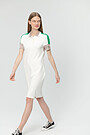 Soft surface modal polo dress 2 | WHITE | Audimas