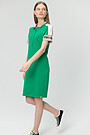 Soft surface modal polo dress 1 | GREEN/ KHAKI / LIME GREEN | Audimas