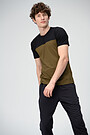 Functional tee 1 | GREEN/ KHAKI / LIME GREEN | Audimas