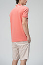 Stretch cotton polo shirt 2 | RED/PINK | Audimas
