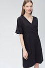 light stretch fabric dress 3 | BLACK | Audimas