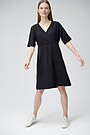 light stretch fabric dress 4 | BLACK | Audimas
