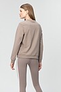 stretch cotton sweatshirt 2 | GREY/MELANGE | Audimas