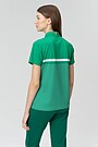 Functional polo tee 2 | GREEN/ KHAKI / LIME GREEN | Audimas