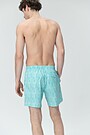 Medium length beach shorts 2 | BLUE | Audimas