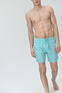 Medium length beach shorts 4 | BLUE | Audimas
