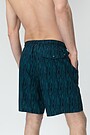 Long beach shorts 2 | GREEN/ KHAKI / LIME GREEN | Audimas