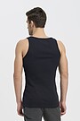 Organic cotton tank top 2 | DARK NAVY | Audimas