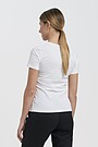 Organic cotton crew-neck T-shirt 2 | WHITE | Audimas