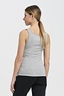 Organic cotton tank top 2 | GREY/MELANGE | Audimas