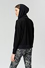 Funcional zip-through hoodie 2 | BLACK | Audimas