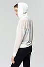 Funcional zip-through hoodie 3 | WHITE | Audimas